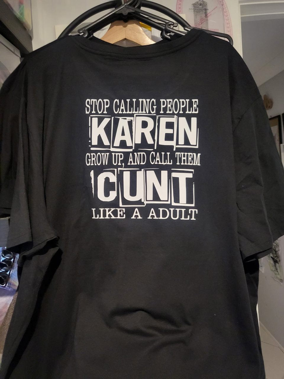 STOP CALLING PEOPLE KAREN. GROW UP, AND CALL THEM CUNT LIKE A ADULT