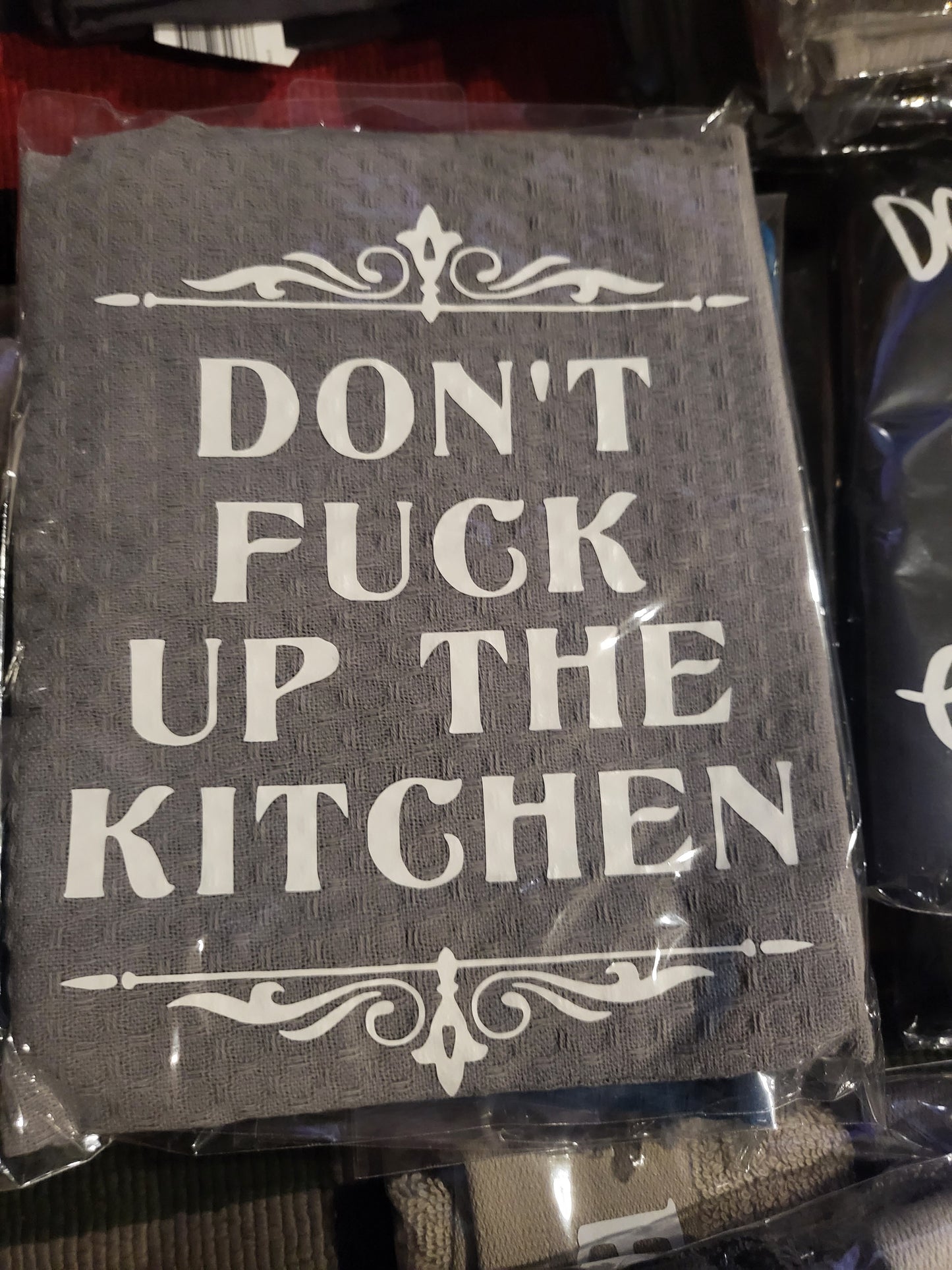 DONT FUCK UP THE KITCHEN TEA TOWEL